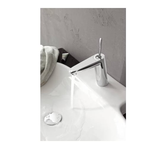 Смеситель для раковины Grohe Eurodisc Joy со сливным гарнитуром, M-Size 23427000