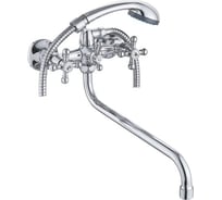 Смеситель для ванны Cronwil двухвентильный, с круглым изливом CP333-22