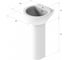 Пьедестал SANITA ART LUXE 00000055453 PD.FS/Art/N/WHT.G/S1 4