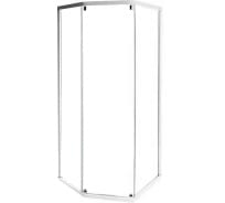 Душевая дверь с передними стенками IDO Showerama 10-5 Comfort прозрачное стекло, профиль алюминий, для пятиугольной кабины 558.208.00.1 00000061081