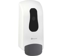 Дозатор наливного жидкого мыла MERIDA ONE SLIM 1000 мл, ABS-пластик, белый DEB002
