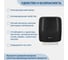 Диспенсер для листовых бумажных полотенец V сложения Merida HARMONY BLACK ABS-пластик AHC101 7