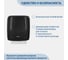 Диспенсер для листовых бумажных полотенец V сложения Merida HARMONY BLACK ABS-пластик AHC101 8