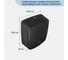 Диспенсер для листовых бумажных полотенец V сложения Merida HARMONY BLACK ABS-пластик AHC101 9