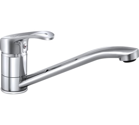 Смеситель для мойки СЛАВЕН с длинным изливом 250 мм, одноручный СЛ-ОД-Б21