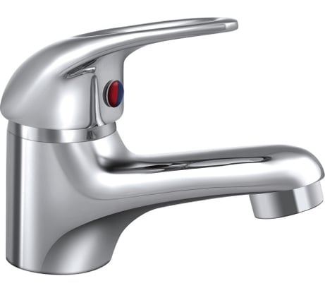 Смеситель для умывальника СЛАВЕН с литым изливом, одноручный СЛ-ОД-Р10