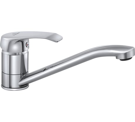 Смеситель для мойки СЛАВЕН с длинным изливом 250 мм, одноручный СЛ-ОД-К21