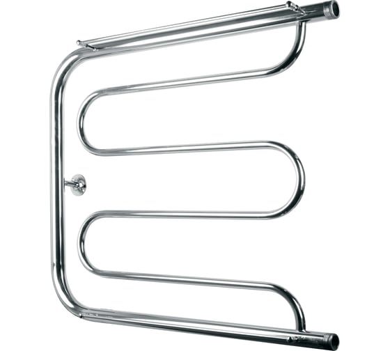 Водяной полотенцесушитель ОЛИМП Фокстрот, нар. резьба 1", 60х60 VF-1-6060 1