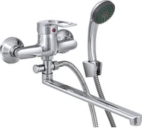 Смеситель для ванны СЛАВЕН с поворотным изливом , одноручный СЛ-ОД-Ц31