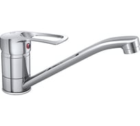 Смеситель для мойки СЛАВЕН с длинным изливом 250 мм, одноручный СЛ-ОД-Ц21