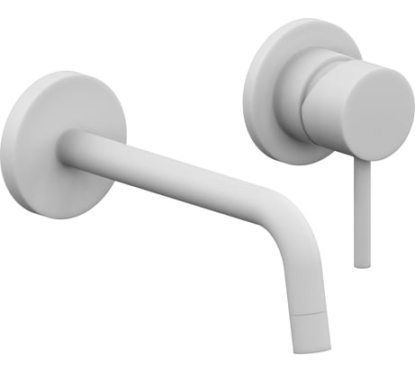 Смеситель для раковины Paffoni LIGHT LIG006BO70 белый матовый 259069 00259069