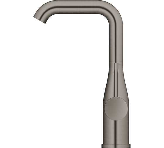 Смеситель для раковины GROHE Essence с донным клапаном, L-Size, темный графит матовый 24174AL1