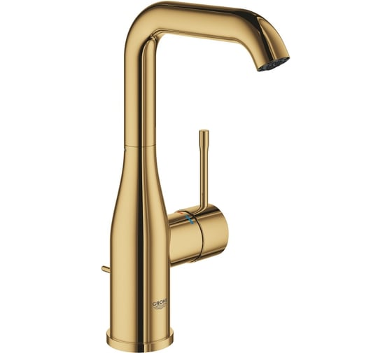 Смеситель для раковины GROHE Essence с донным клапаном, L-Size, холодный рассвет глянец 24174GL1