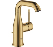 Смеситель для раковины GROHE Essence с донным клапаном, M-Size, холодный рассвет глянец 24173GL1