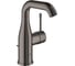 Смеситель для раковины GROHE Essence с донным клапаном, M-Size, темный графит глянец 24173A01 1