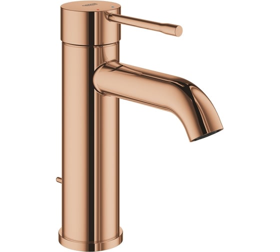 Смеситель для раковины GROHE Essence с донным клапаном, S-Size, теплый закат глянец 24171DA1
