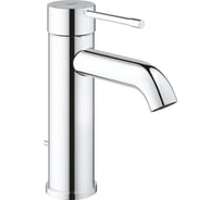 Смеситель для раковины GROHE Essence с донным клапаном, S-Size, хром 24180001