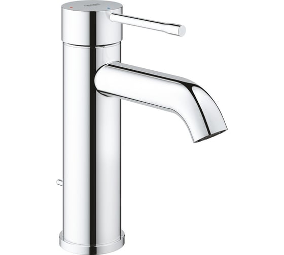 Смеситель для раковины GROHE Essence с донным клапаном, S-Size, хром 24180001