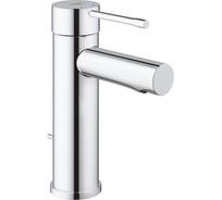 Смеситель для раковины GROHE Essence с донным клапаном, S-Size, хром 24175001