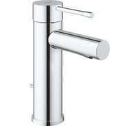 Смеситель для раковины GROHE Essence с донным клапаном, S-Size, хром 24183001
