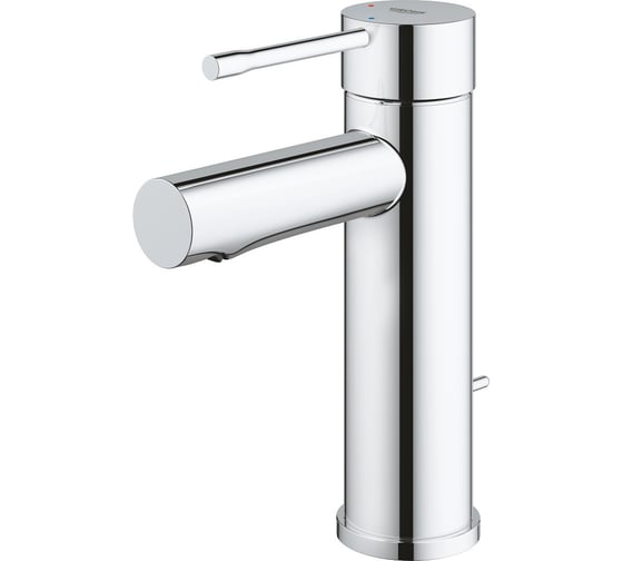 Смеситель для раковины GROHE Essence с донным клапаном, S-Size, хром 24183001