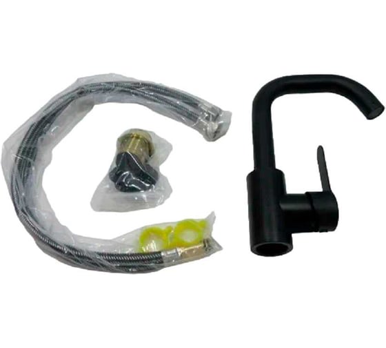 Смеситель для кухни Homium One Black 04 FaucOB4