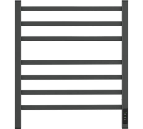 Полотенцесушитель электрический Point Вега П7 500x600, диммер справа, графит блеск PN71856GB