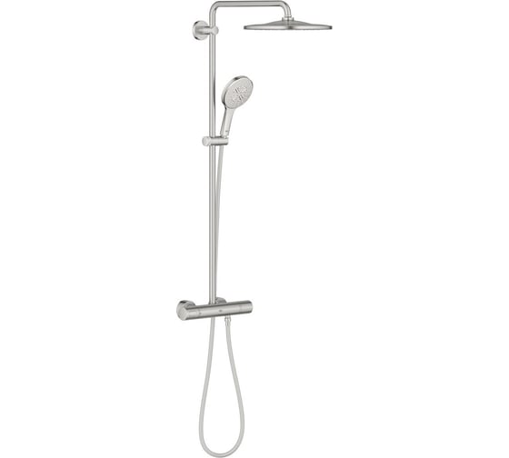 Душевая система GROHE Rainshower SmartActive 310 с термостатом для душа, суперсталь 26836DC0