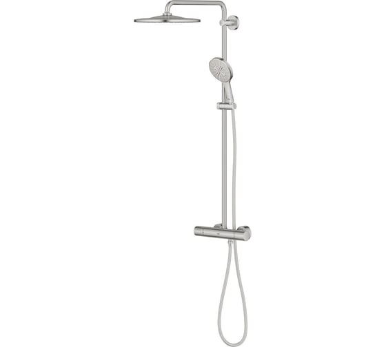 Душевая система GROHE Rainshower SmartActive 310 с термостатом для душа, суперсталь 26836DC0