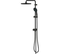 Душевая система GROHE Tempesta 250 внешнего монтажа с переключателем потоков, матовый черный 269802431