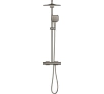 Душевая система с термостатом GROHE Rainshower SmartActive 310, темный графит матовый, 26837AL0