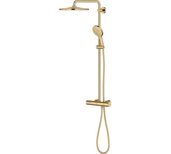 Душевая система с термостатом GROHE Rainshower SmartActive 310, холодный рассвет глянец, 26836GL0 1