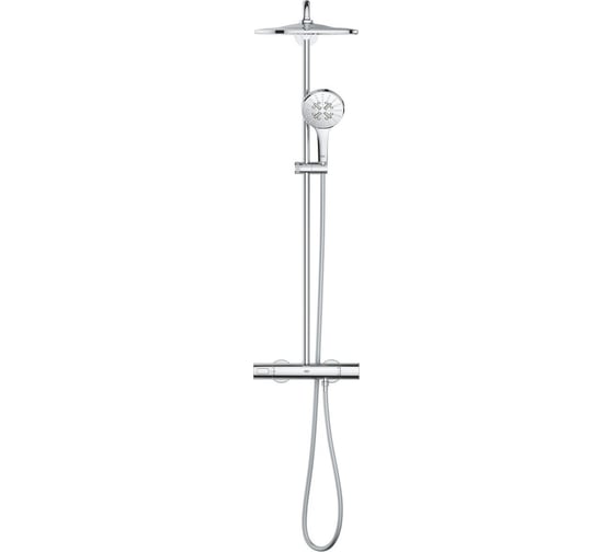 Душевая система с термостатом GROHE Rainshower SmartActive 310, хром, 26836000