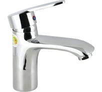 Смеситель для умывальника Juguni одноручный с литым изливом, 35 картридж, гайка 0402.439