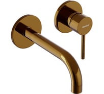 Встраиваемый смеситель для раковины Damixa Scandinavian Pure золото 360260600