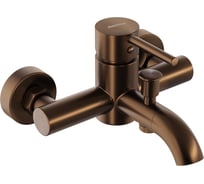 Смеситель для ванной и душа Damixa Scandinavian Pure розовое золото 361000500