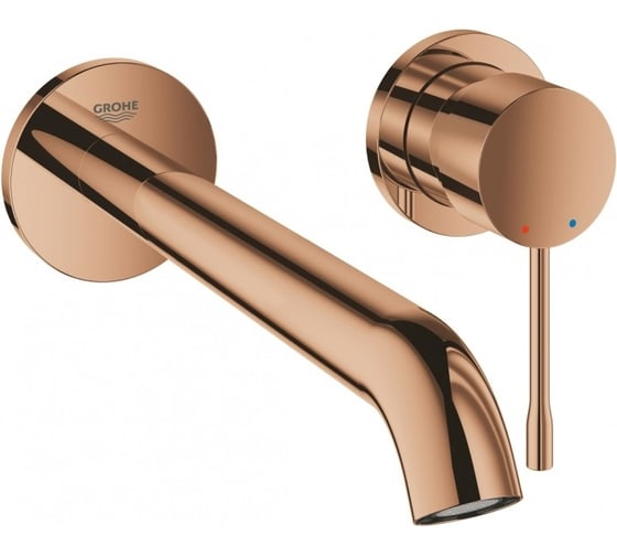 Внешняя часть смесителя для раковины Grohe Essence на 2 отверстия, L-Size, теплый закат глянец 19967DA1 1
