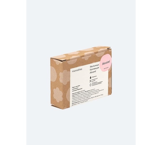 Мыльница Moroshka Akvarel 9,1x12,7x2,8 см, цвет белый голубой 976-311-01