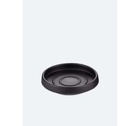 Мыльница Moroshka Magma 12x12x2,3 см, цвет черный 981-311-01