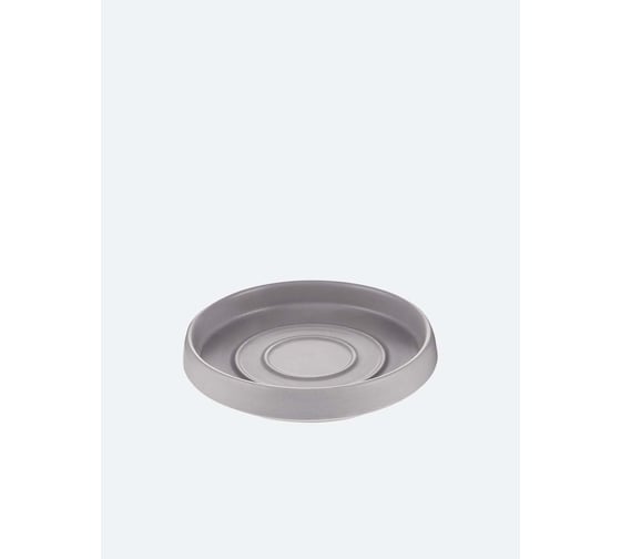Мыльница Moroshka Magma 12x12x2,3 см, цвет серый 981-311-03