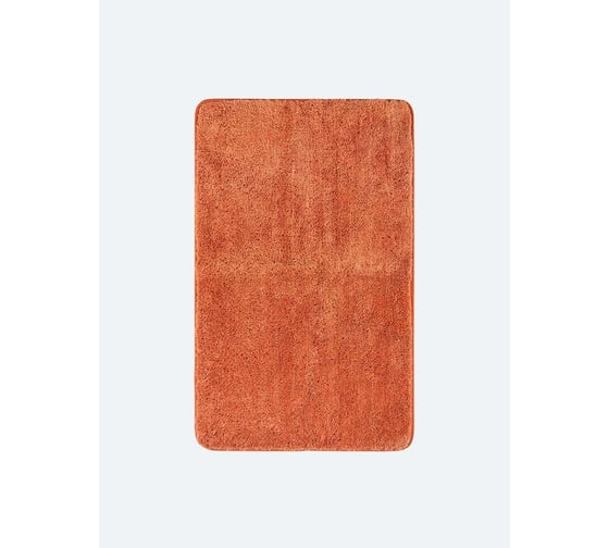 Мягкий коврик для ванной комнаты Moroshka Barentsevo more 50x80 см, цвет оранжевый 978-303-01