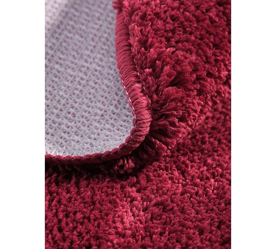 Мягкий коврик для ванной комнаты Moroshka Magma 70x70 см, цвет красный 981-303-02