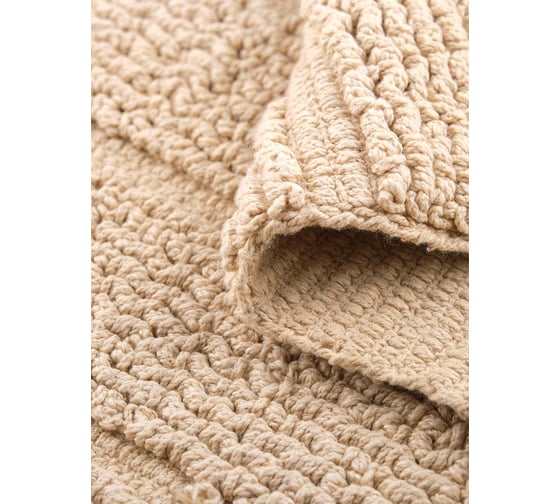 Мягкий коврик для ванной комнаты Moroshka Nebeskvit 50x80 см, цвет бежевый 979-303-01