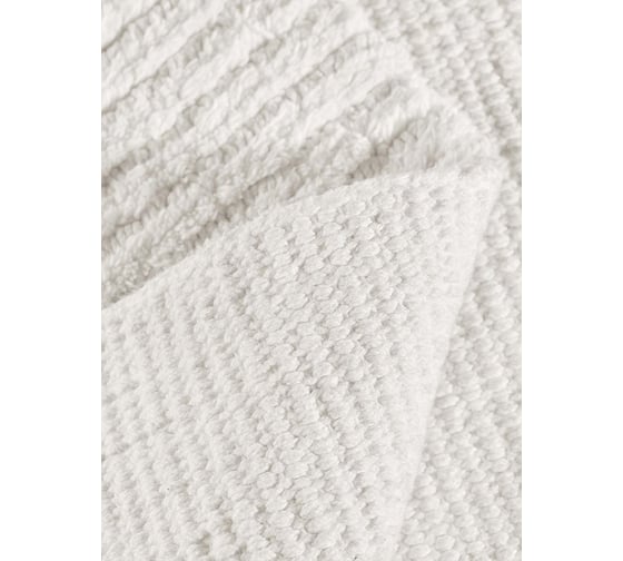 Мягкий коврик для ванной комнаты Moroshka Nebeskvit 60x90 см, цвет белый 979-303-02