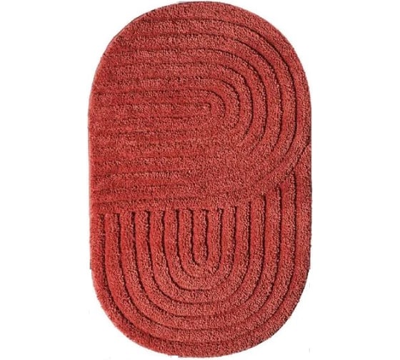 Мягкий коврик для ванной комнаты Moroshka Velvet 50x80 см, цвет розовый 982-303-03 1