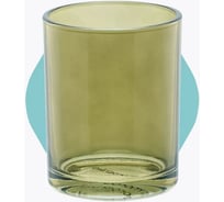 Стакан для зубных щеток Moroshka Teriberka, 8x8х10 см, цвет зеленый 977-312-02