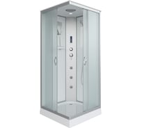 Душевая кабина NIAGARA NG-1101-14F, 900x900x2150 мм, низкий поддон 13 см, стекло матовое, 3 места, с полкой 11011423F