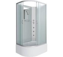 Душевая кабина NIAGARA NG-2310-14RBKG, 1200x800x2000 мм, высокий поддон 40 см, стекло матовое, 4 места 23101424RBKG