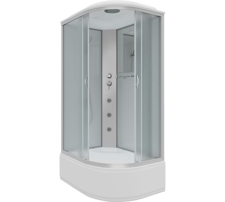 Душевая кабина NIAGARA NG-2310-14LG 1200x800x2150 мм, высокий поддон 40 см, стекло МАТОВОЕ 4 места 23101424LG