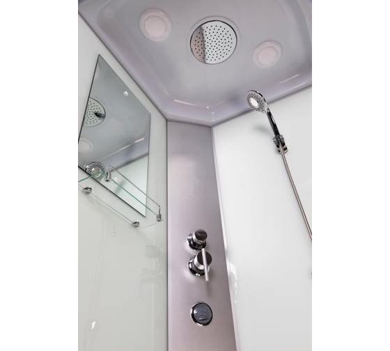 Душевая кабина NIAGARA NG-2310-14LG 1200x800x2150 мм, высокий поддон 40 см, стекло МАТОВОЕ 4 места 23101424LG